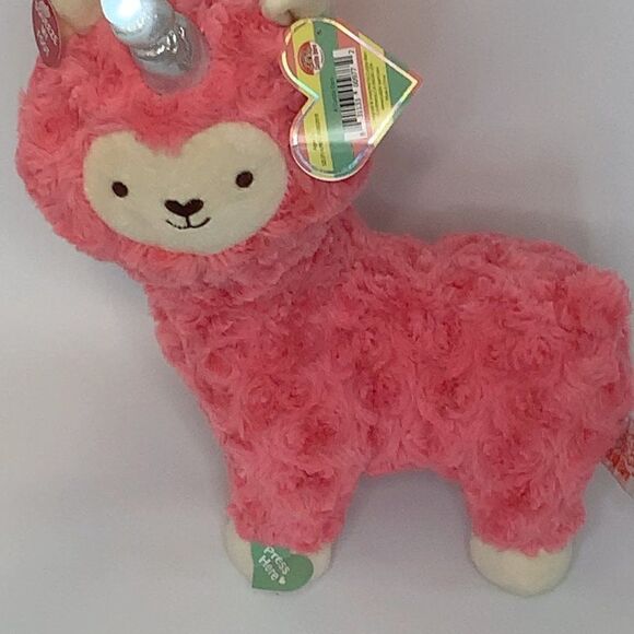 Cuddle Barn Coral Lovely Musical Llamaunicorn - Picture 2 of 8